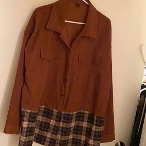 Shein Corduroy button up jacket/flannel. Never worn, new without tags. Size 2xl.
